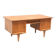 Vintage desk/executive desk with doors and drawers from the 1960s