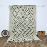 Handmade Moroccan Berber rug 245 X 148 CM