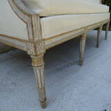 Louis XVI bench of the 19th century