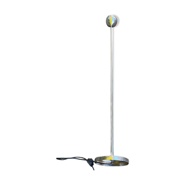 Vintage Chrome Floor Lamp in the Style of Reggiani Guzzini 1970s/80s