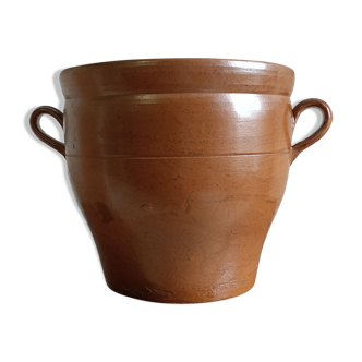 Ancien pot en grès