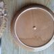 Pie dish in slipware - Apple patterns
