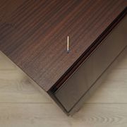 Commode en acajou, design danois, années 1970, éditeur : Omann Jun
