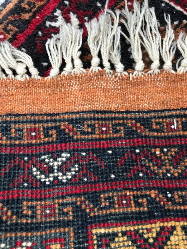 Carpet vintage belutch afghan 53 x 103 cm