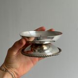 set of 2 antique candle holders