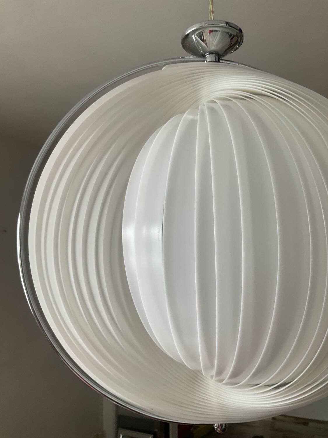 Moon pendant light by Kare design from the 80s