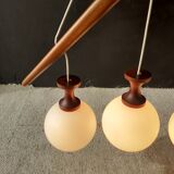 French chandelier Rispal, model 102-39