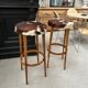 Paire de tabourets de bar