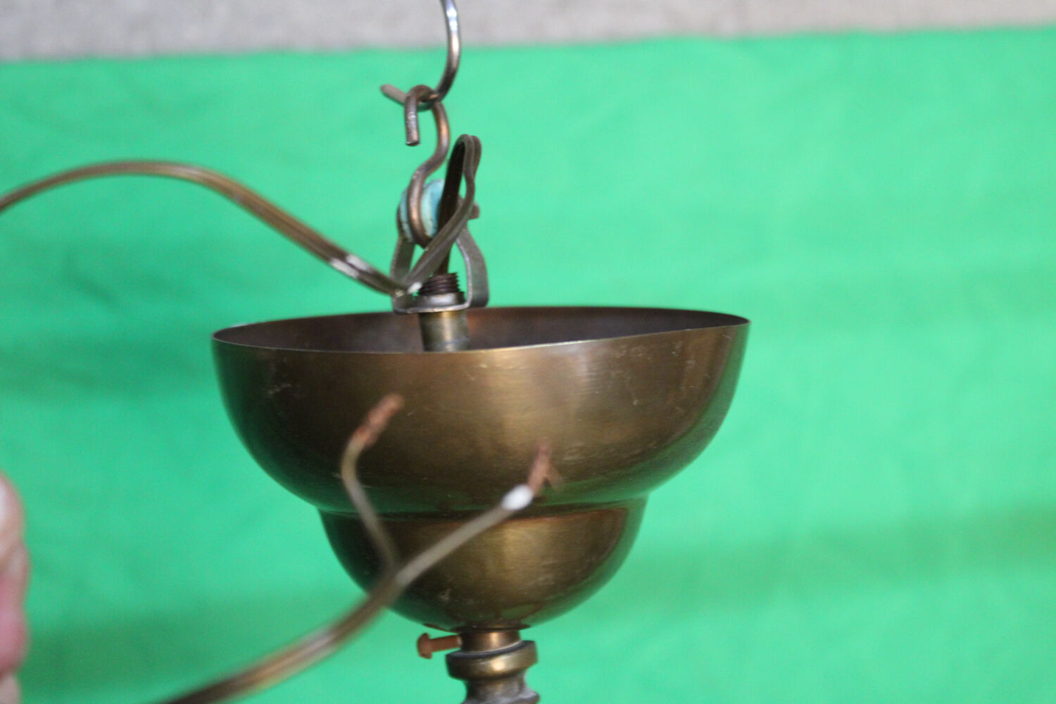 Par of Gilt bronze Chandelier C.1900 Italy