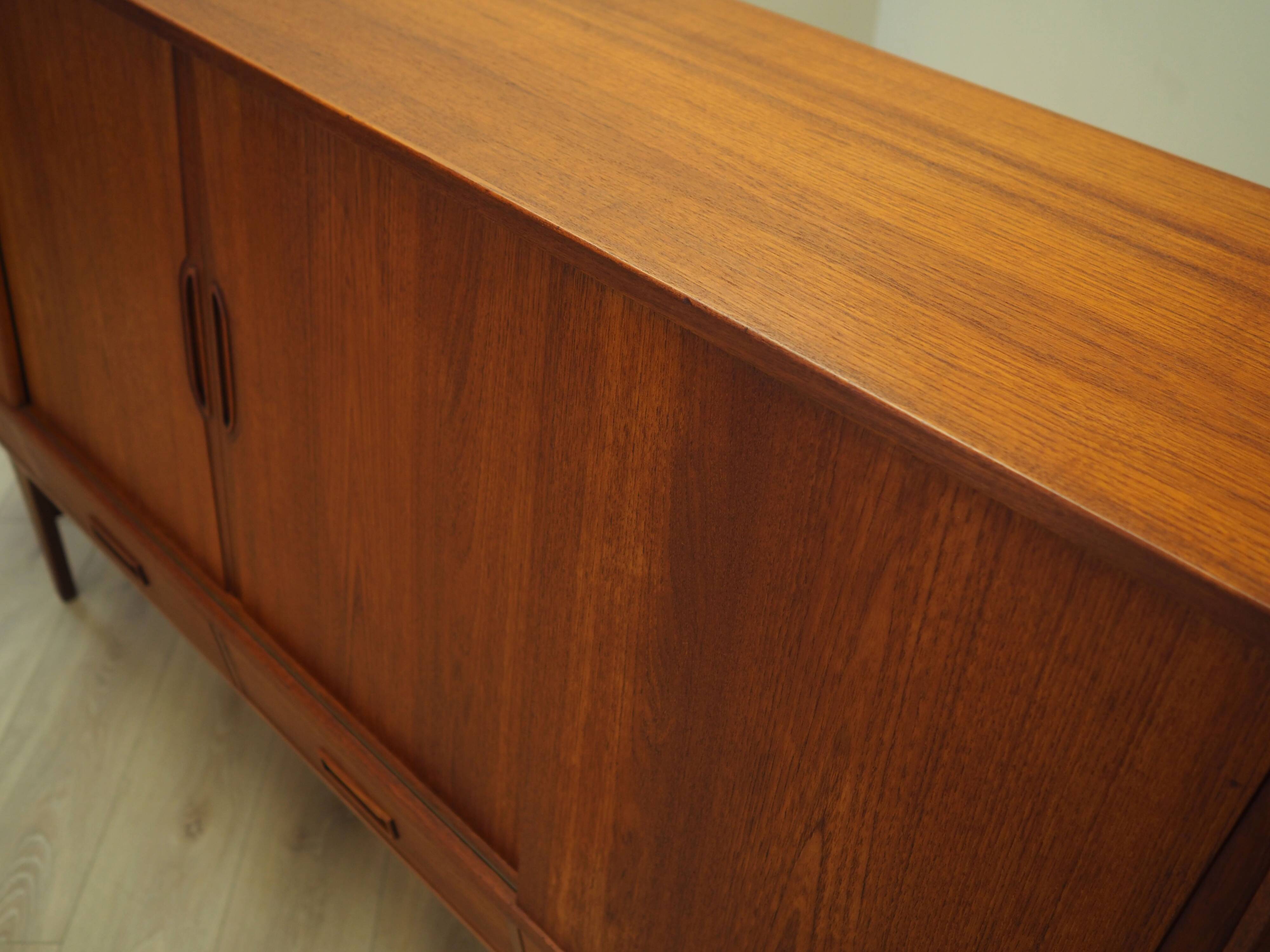 Teak highboard, Danish design, 1960s, designer: Børge Seindal