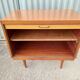 Vintage sideboard with shutter or sliding door 60s
