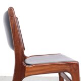 Erik Buch teak dining chairs model 86