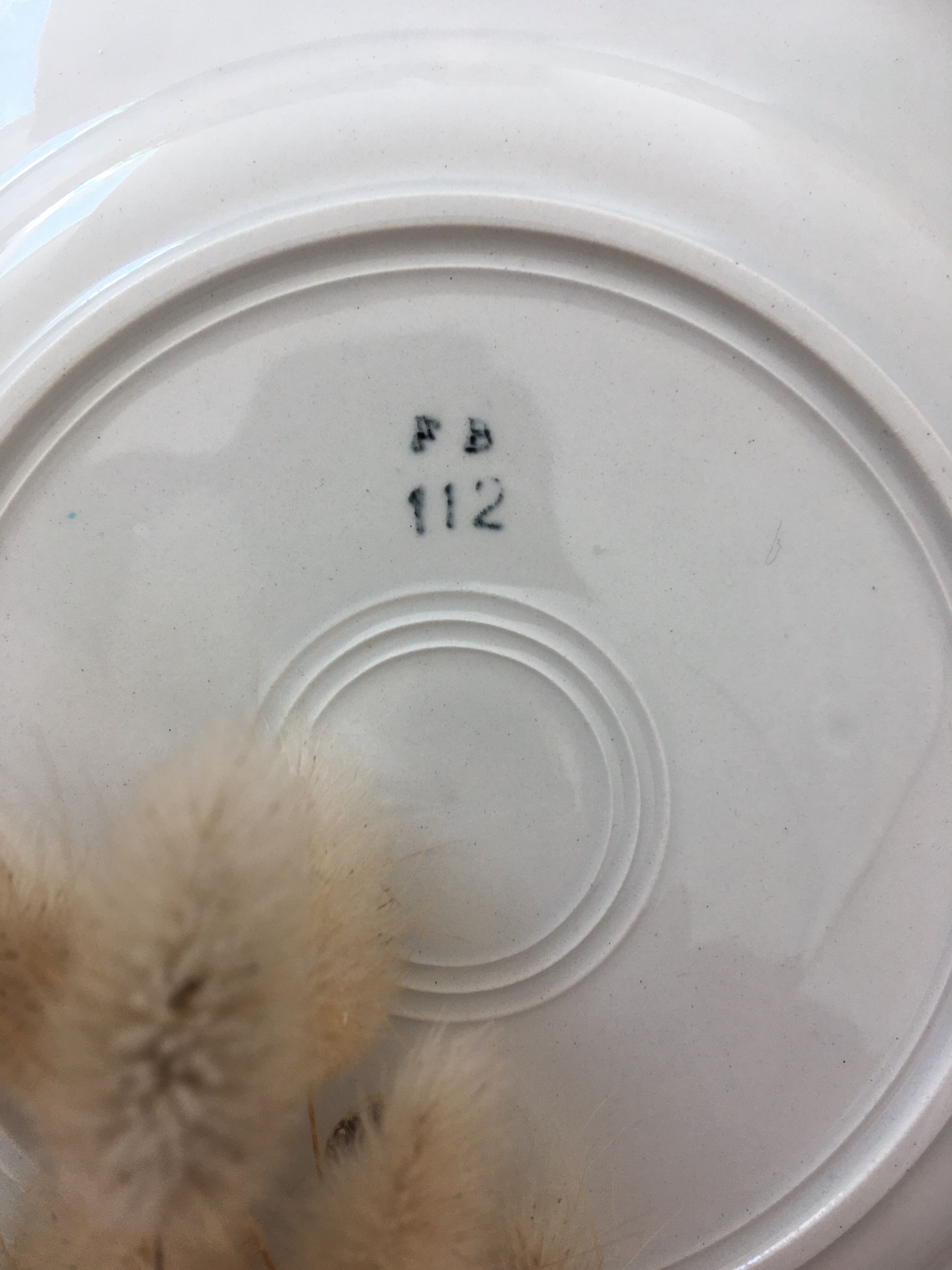 Blue & white mismatched dessert plates