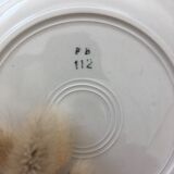 Blue & white mismatched dessert plates