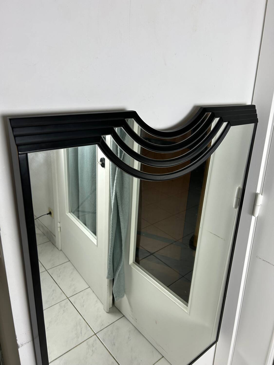 Vintage Deknudt mirror art deco style