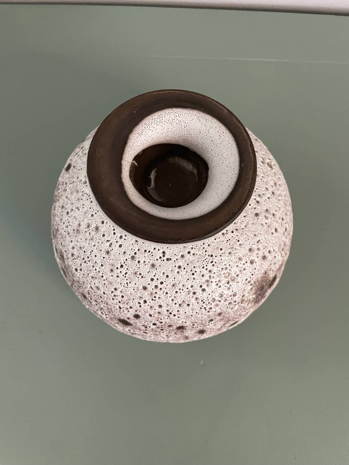 Vintage footed bowl, pedestal style.