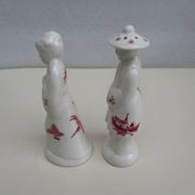 Salt and pepper shakers, ceramic Churchill England