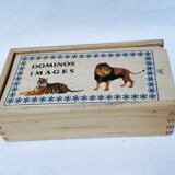 Wooden animal dominoes