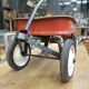 Former US 1950 metal toy trailer