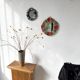 Pair of ceramic mirrors 1950 dlg Mithé
