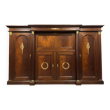 Empire style mahogany cabinet sideboard circa 1920-1940