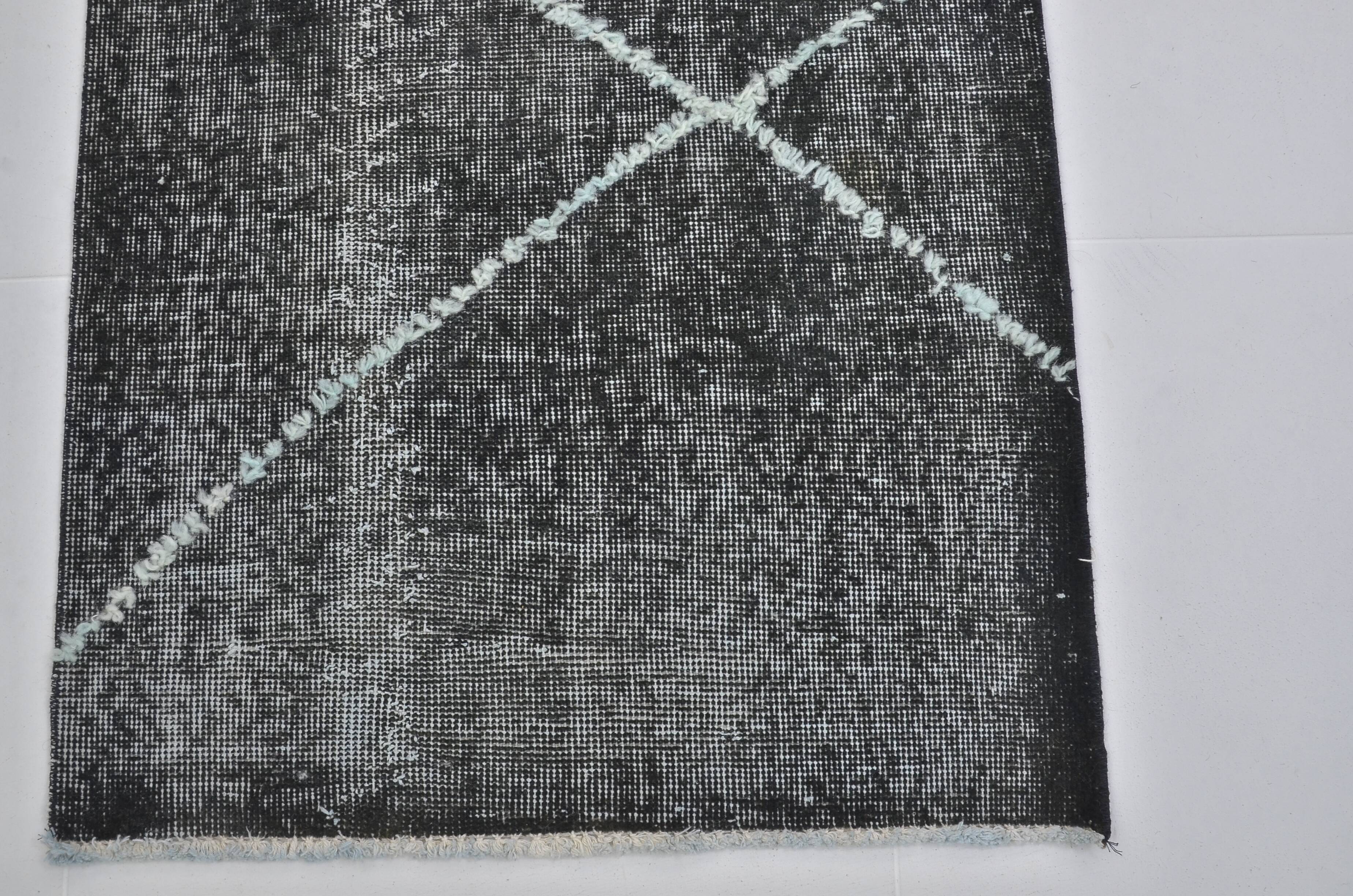 Vintage Turkish Pompom Rug Sku 3822