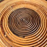 Sarang Reed bamboo table, Habitat