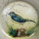 Dessert service signed Costa Diaz, 6 plates, Catalan earthenware 1950.