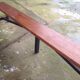 Farm table bench