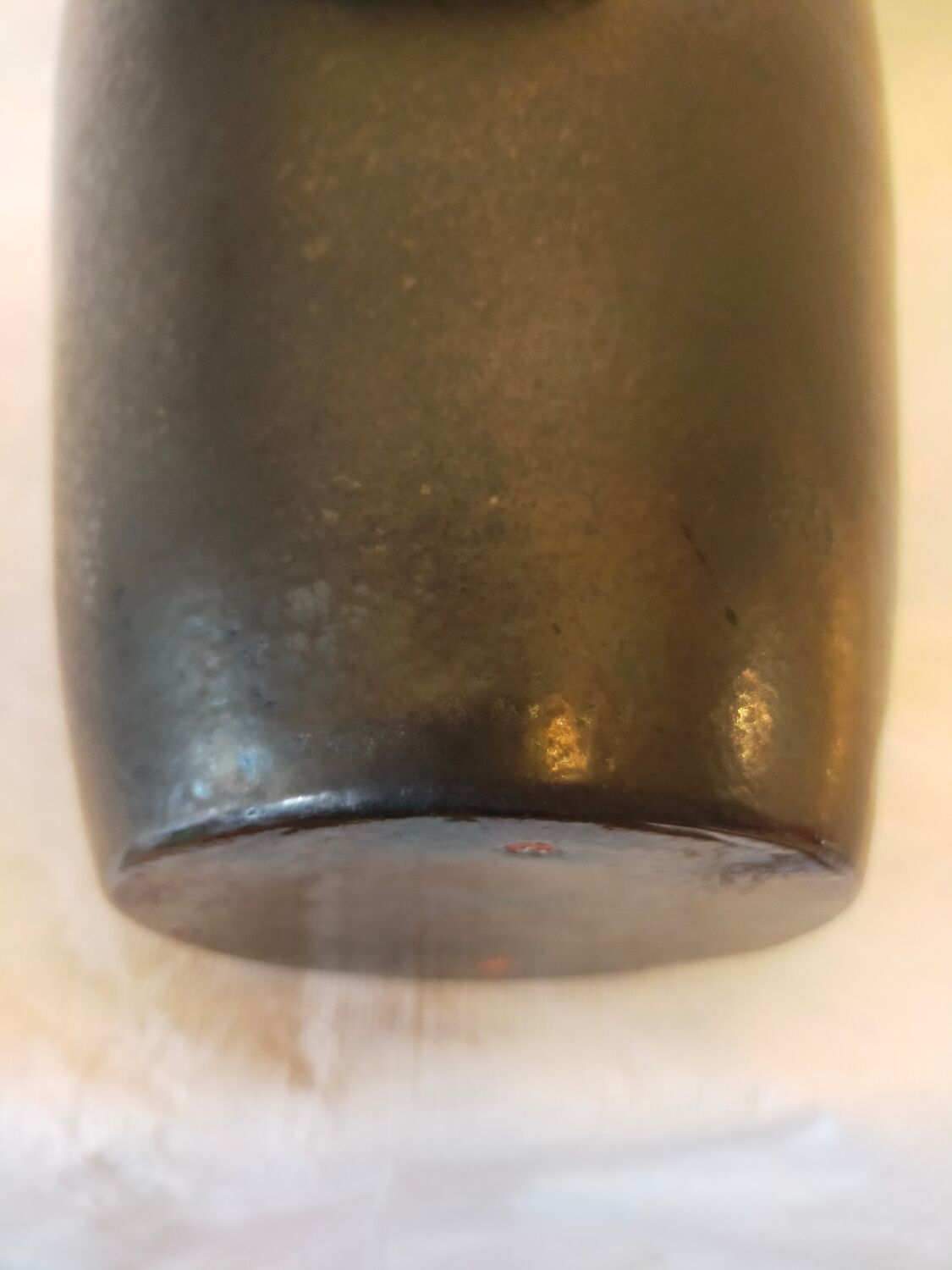 Vase en céramique, circa 50/60, signé