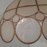 Mother-of-pearl and brass suspension