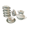 Versailles coffee set by Digoin Sarreguemines 15 pieces