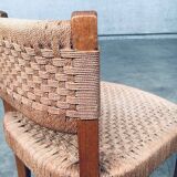 Mid-Century Rope Side Chair, Sweden, 1960s