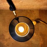 Vintage antique bronze hot water bottle lamp