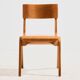 Stackable beech chair