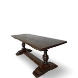 A fine 18th Century French walnut dining table