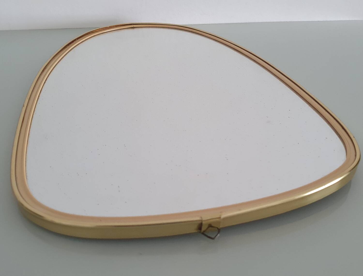 Vintage 1960s ovoid mirror