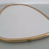 Vintage 1960s ovoid mirror