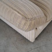 Fauteuil crème Soffio, design italien, années 1970, fabriqué par Doimo.