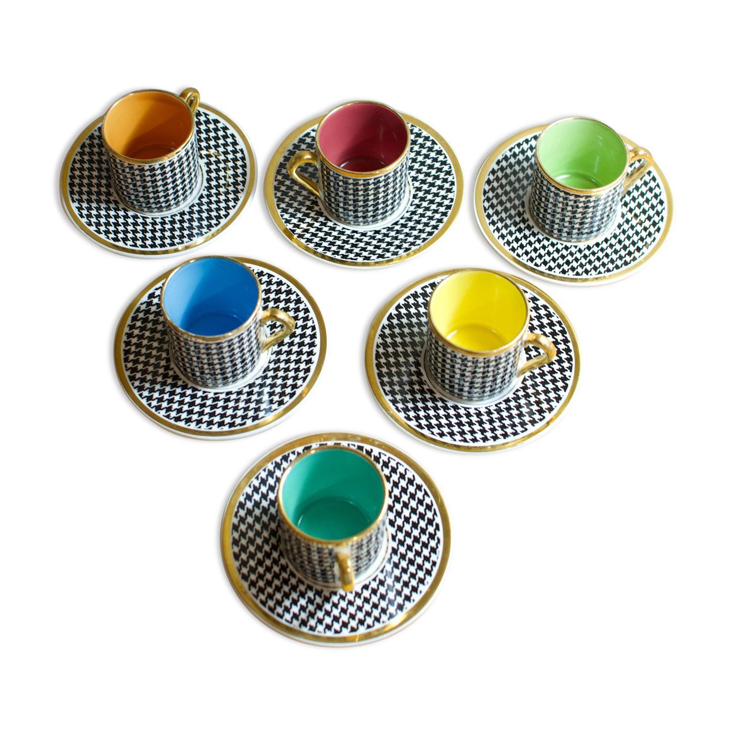 Pop vintage coffee service