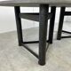 Oval dining table in the manner of Jan Vlug, 1970s