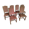 Lot de 6 chaises