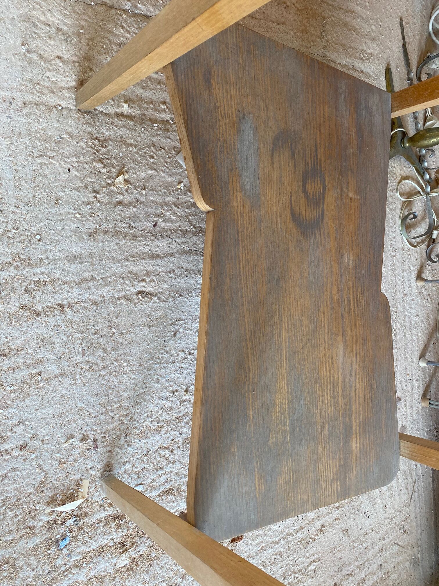Table d'appoint en chêne