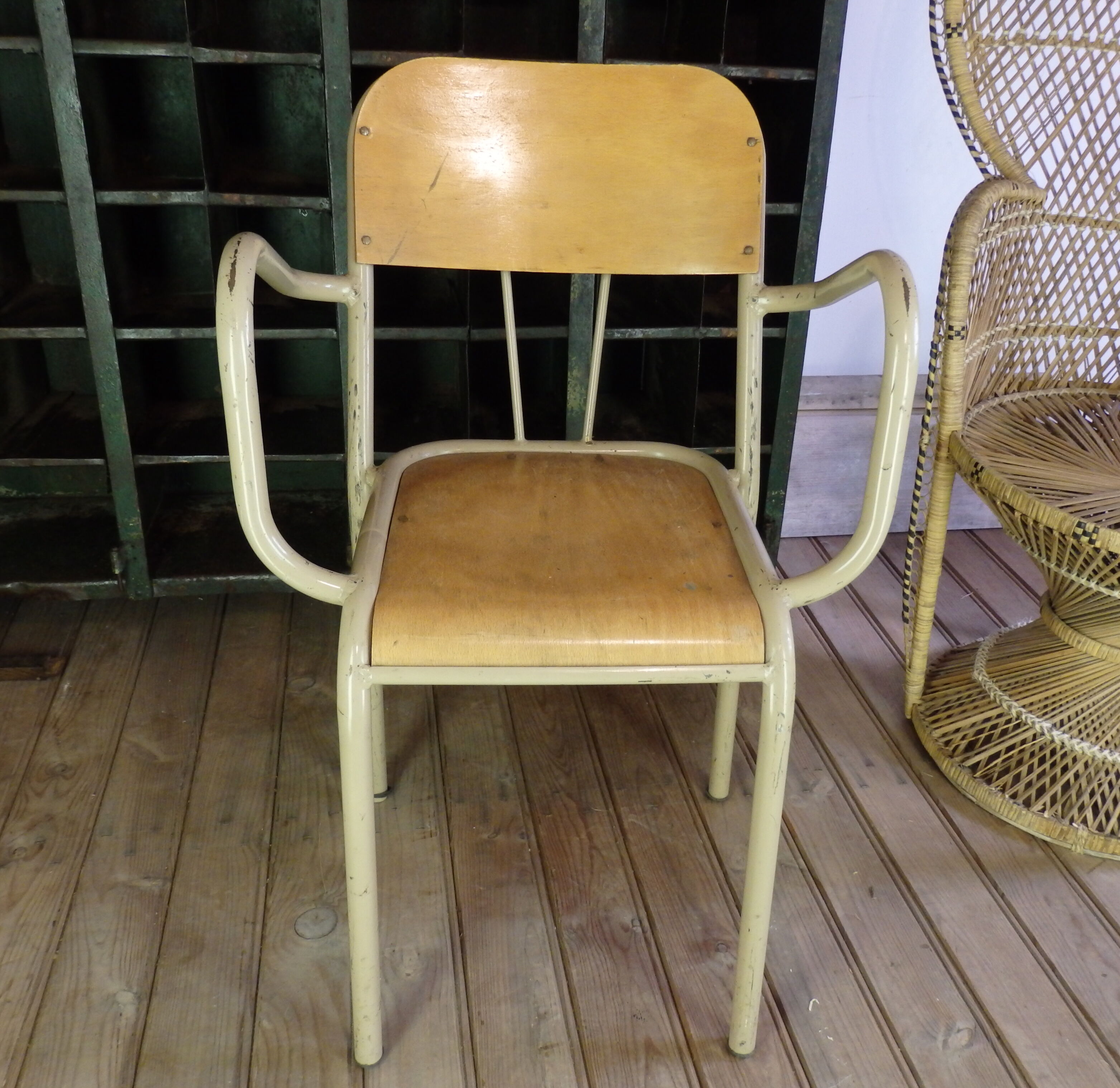 School chair / school chair with armrests 1960