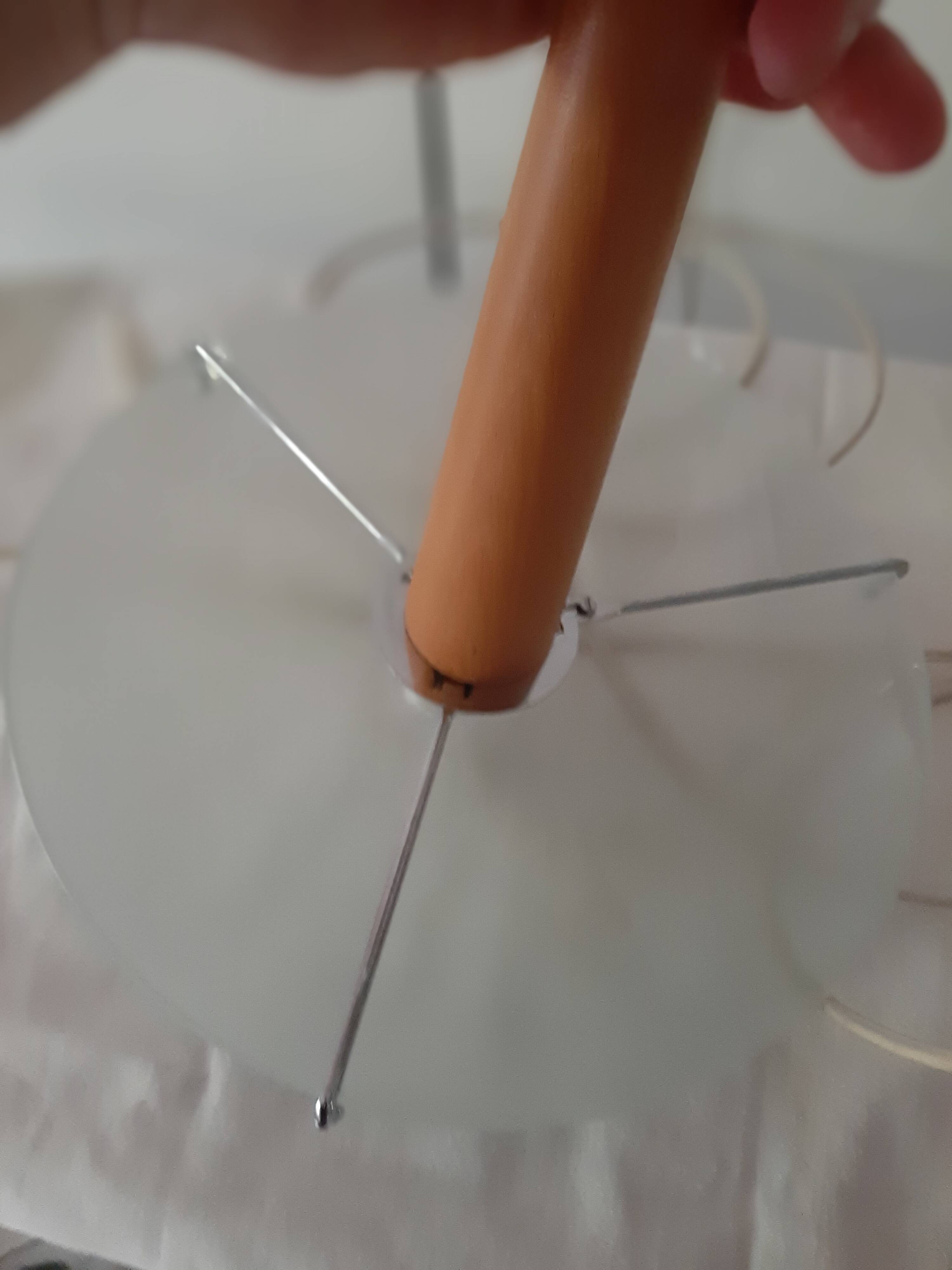 Mushroom lamp liner Kvintol Ikea