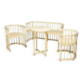 Rare Central European Functionalist seating group, circa 1920s