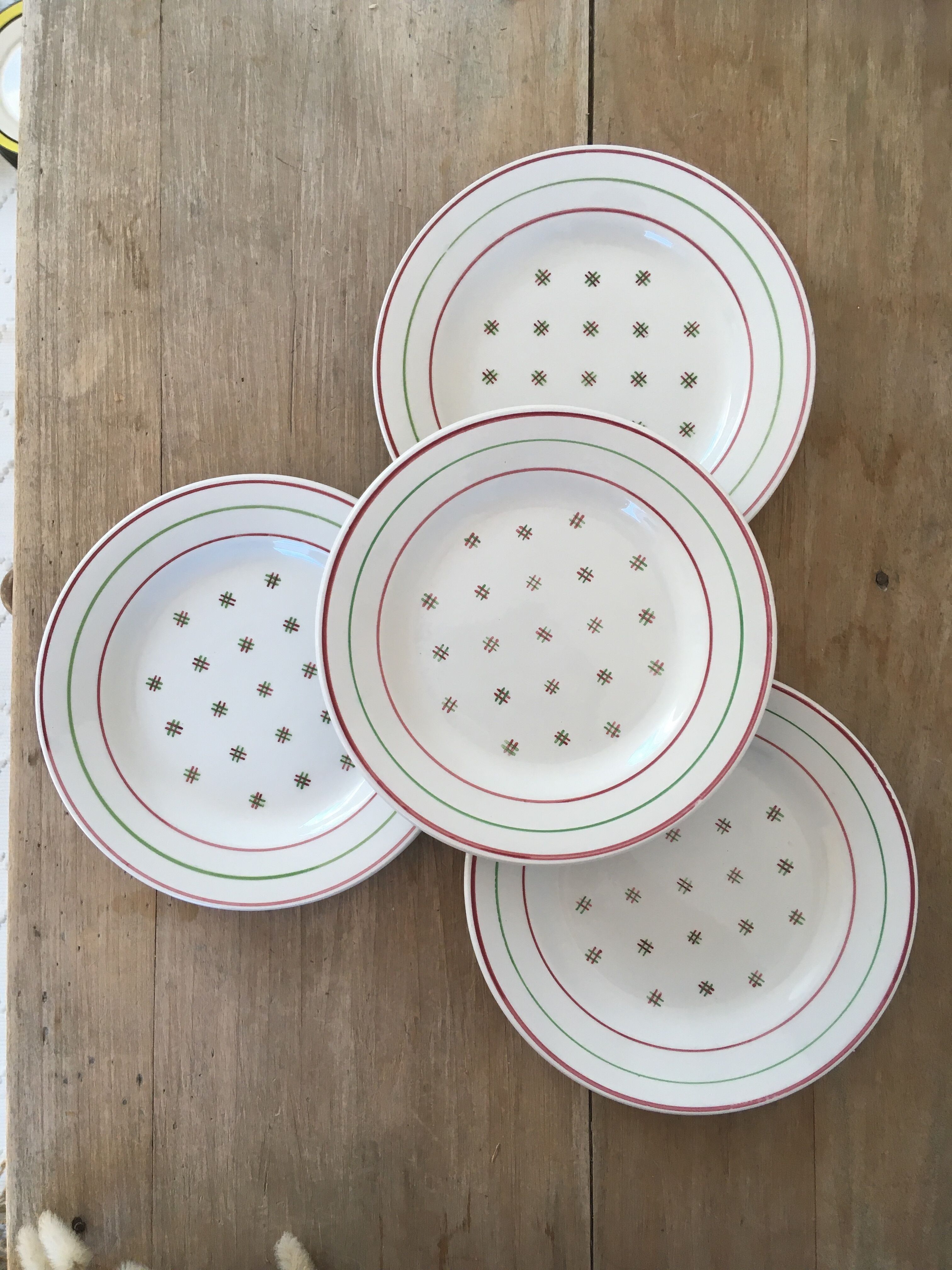 Dessert plates lunéville