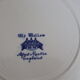 6 plates old willow alfred meakin england china