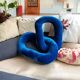 Velvet link cushion