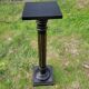 Napoleon III stand column in blackened wood and gold, mid-19th century